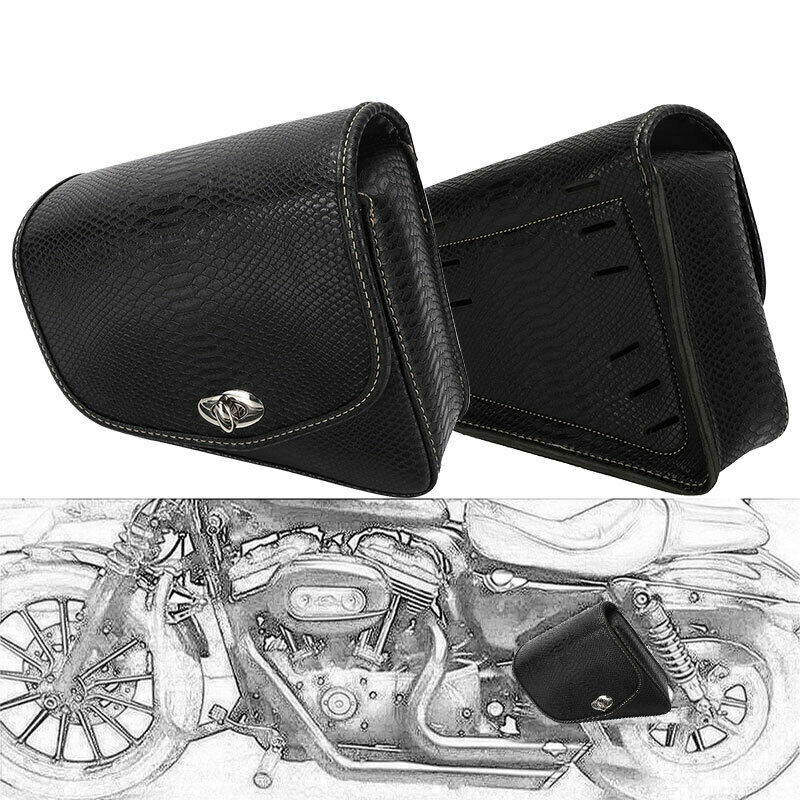 Sac de selle latéral en cuir P - Motorcycle Gear Bag avis et prix