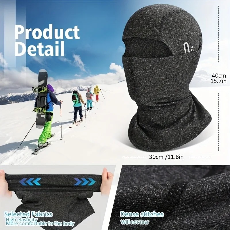 Masque facial coupe-vent chaud - Helmet Full Face avis et prix