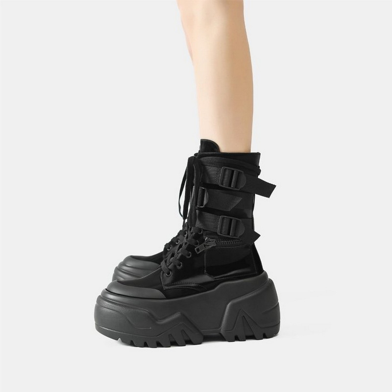 Bottes de moto à plateforme ép - Motorcycle Gear Pants avis et prix