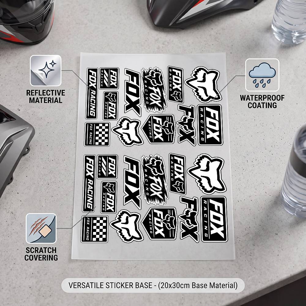 Autocollant réfléchissant impe - Motorcycle Gear Fox avis et prix