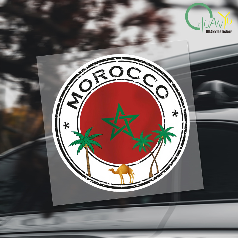 Autocollants maroc créatifs dr - Motorcycle Gear Equipment avis et prix